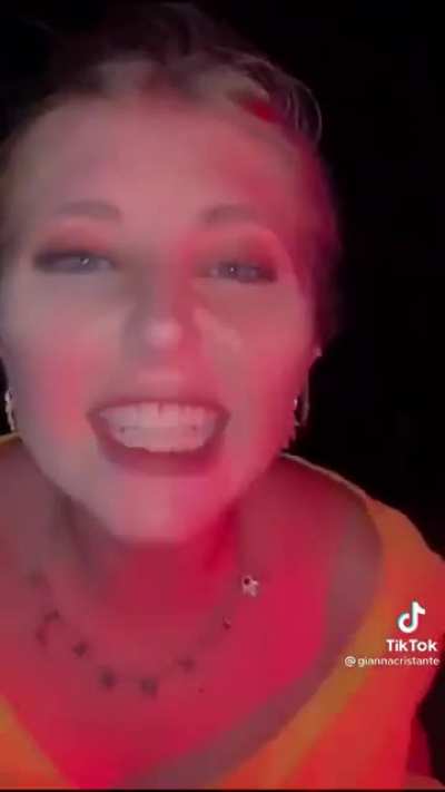 "Hi, I'm Dany. I'm the bride. And this is my first drink of the night"