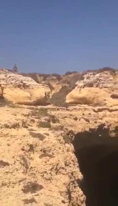 Cliff Jumping ... gone wrong