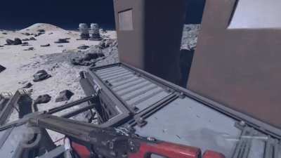 I honestly thought I missed him. I love low gravity.