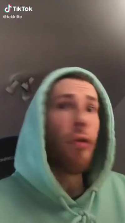 Chad shows off his sick finger skateboarding skills