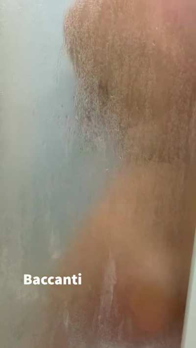 I love to take a shower&hellip;