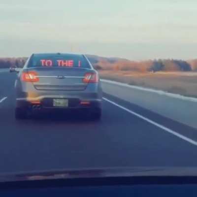 The best Mobile Billboard I’ve EVER SEEN 🤣🤣🤣