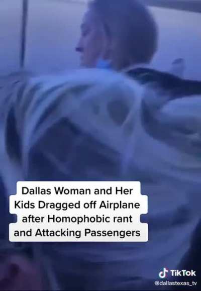Dallas Woman and Her Kids Removed from Airplane following homophobic rant