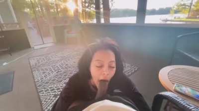 While I’m getting that vitamin D she gets my D