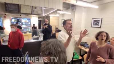 Covid Cultists Occupy A Restaurant In Manhattan