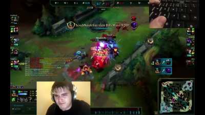 Mechanically gifted bruiser player gets a Penta kill
