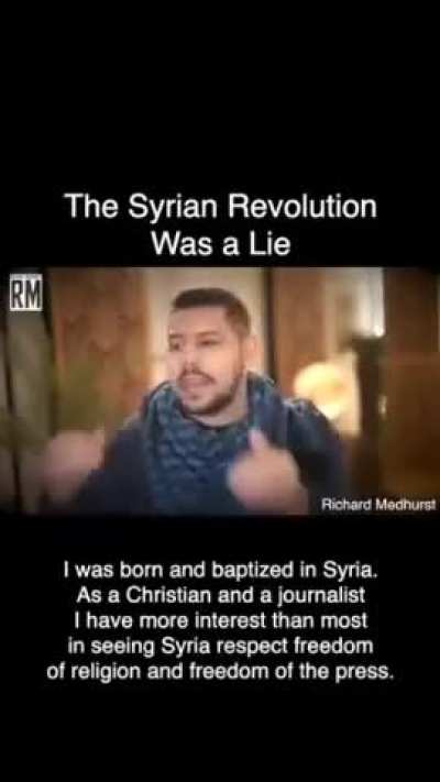 Richard Medhurst on Syria: "The Syrian Revolution Was a Lie"