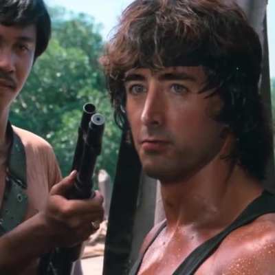 For absolutely no reason at all, here is DFV as Rambo