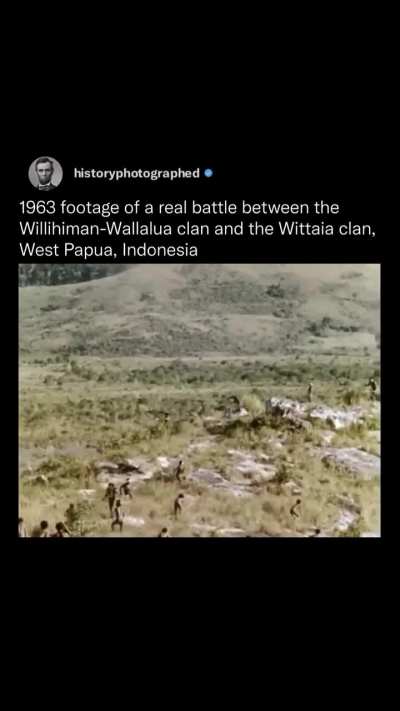 Clash between rival clans in West Pap&uacute;a (New Guinea)