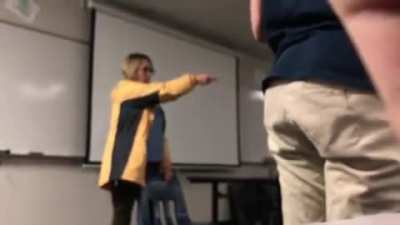 Teacher arrested after cutting students hair while singing national anthem