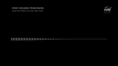 A gentle breeze on an alien planet. The First Sounds from Mars. Recorded by Perseverance Rover. Courtesy NASA YouTube channel.