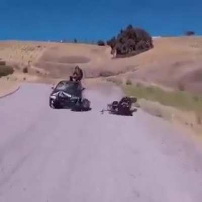 HMFT after I get rammed by an idiot.