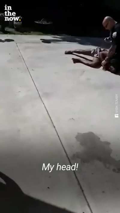 Another cop kneeling on a man’s head