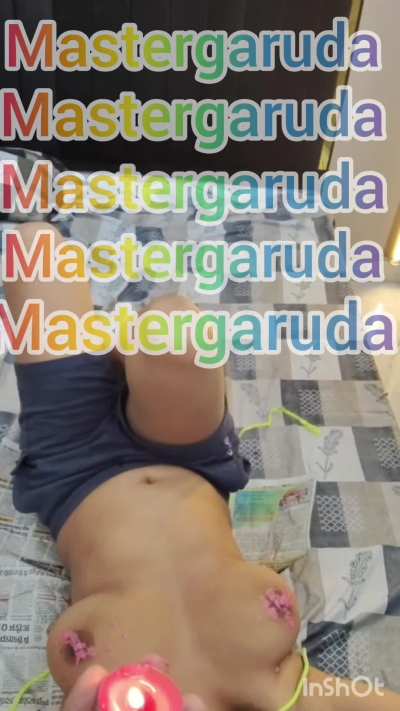 Big Tits GIF by garudaslave. Boobs waxed till her soul cry as it was demand.next who want to full fill his desire?