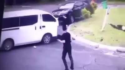 One of them was lucky