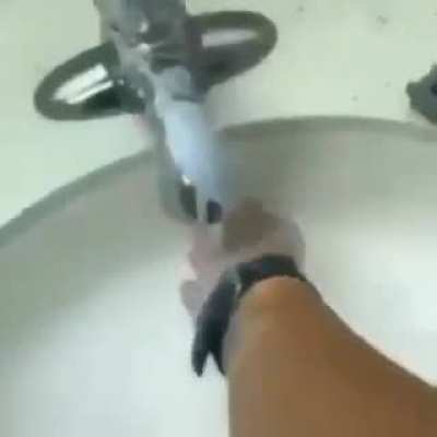 Me going wash