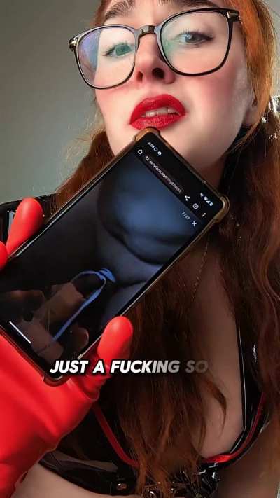 He&rsquo;s bratty until the strap comes out&hellip; This cock-hungry Scottish anal whore really gift-wrapped his balls like a birthday present and moaned into a suction toy like Sir Squeal-a-Lot himself. Can you BELIEVE this delusional mess once wanted to be called &ldquo;S