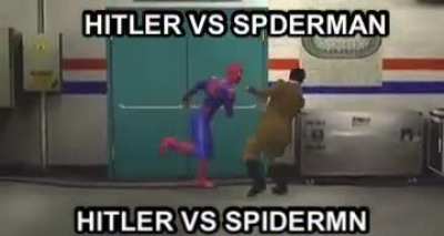 HITLER VS SPIDRMAN