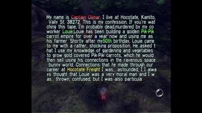 i dont remember this being the opening of pikmin