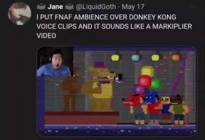 Donkey Kong is Markiplier?