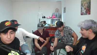 Momentos antes de la tragedia