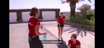 That time Aesha farted on Hannah&rsquo;s face.