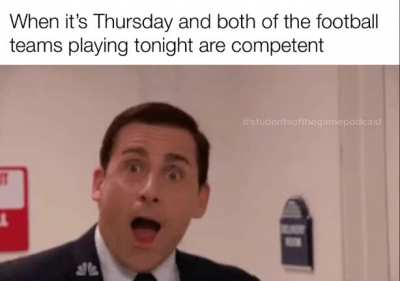 Six 4 o&rsquo;clock games on Sunday and a good TNF game? When did the NFL learn how to schedule?