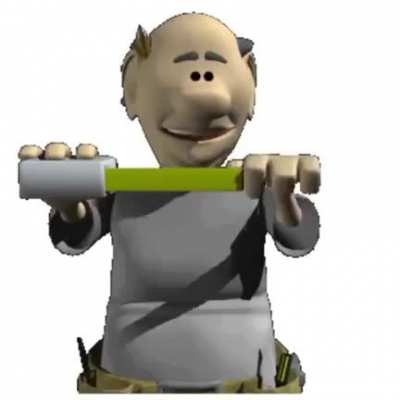 DJ construction worker