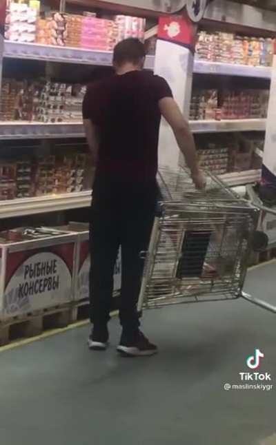 A little light grocery shopping