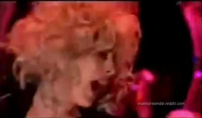 Patti Rousso Knee MeatLoaf in the Balls at a Concert (2004)