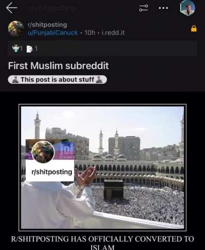 My first post on the sub