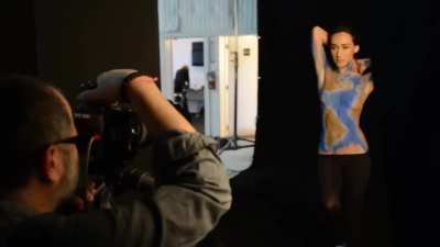 Maggie Q for PETA
