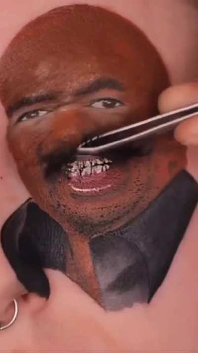 Steve Harvey makeup