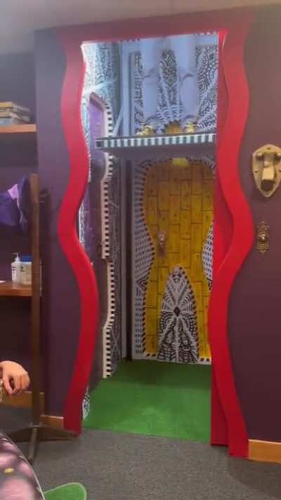 Orthodontist makes an entrance