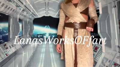Testing your Jedi skills to see how long you can last while I fart on your "light saber"!