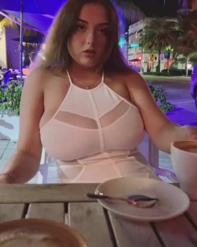 Dress is ready to pop