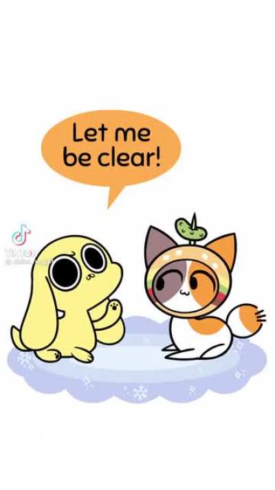 Let's be clear