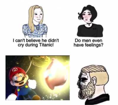 I'm not crying you're crying