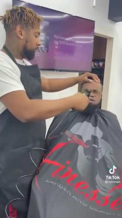 That's just some solid barber content