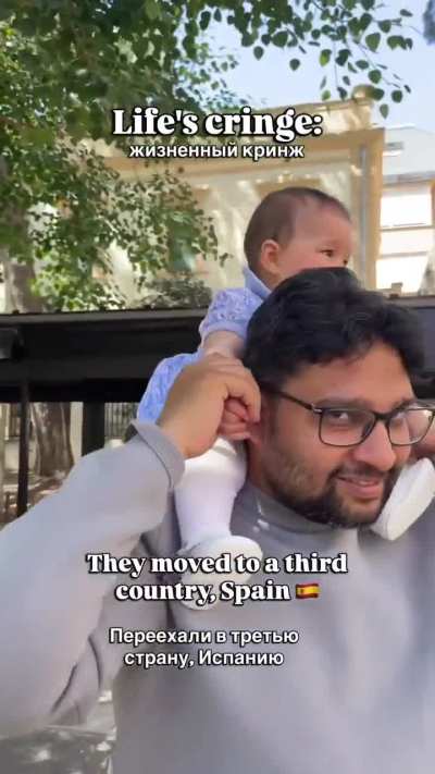 Indian man with his Russian wife and 2 kids. IMWF 🇮🇳🇷🇺