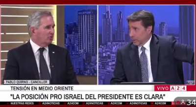 El Canciller Pablo Quirno, sobre la guerra de EEUU e Irán: 