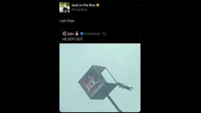 He&rsquo;s free