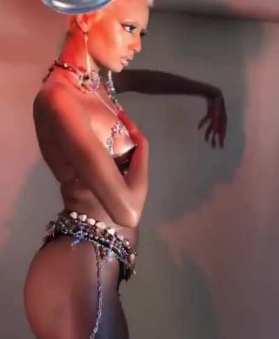 The video