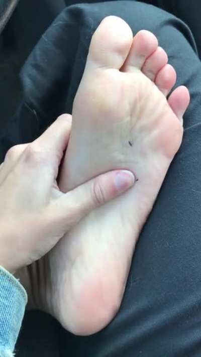 post-work sweaty linty feet for you all ☺️