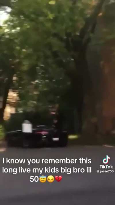 Jada &amp;amp; Q50wlil50 hyped to see Fbg Duck🕊️ riding through they hood on 63rd n Eberhart in 2019