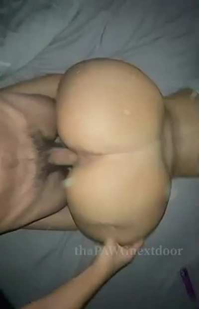 POV of you pounding my natural 45 inch ass! Now who&rsquo;s ready to make it a reality ;)