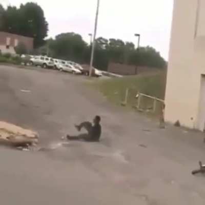 WCGW Jumping off bike mid-air