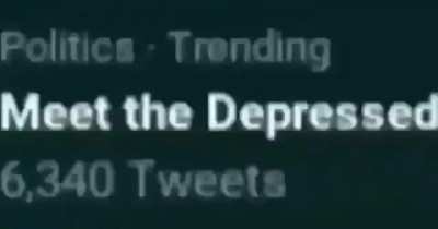 Meet the depressed (sorry if this is a repost )