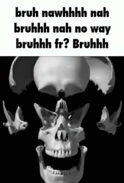 Bruh fr?