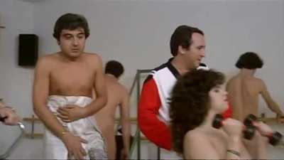 Group - Ag&iacute;tese antes de usarla (ES1983) - nudist gym (1/2)